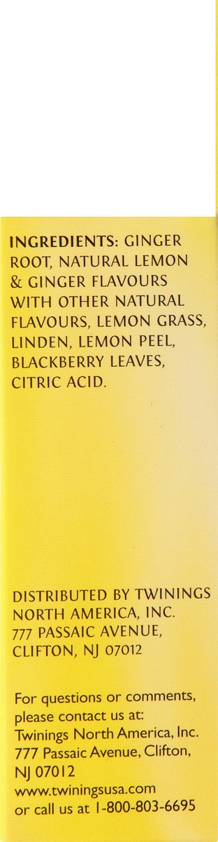 slide 4 of 9, Twinings Trial Pack Tea Bags Lemon & Ginger Herbal Tea - 4 ct, 4 ct