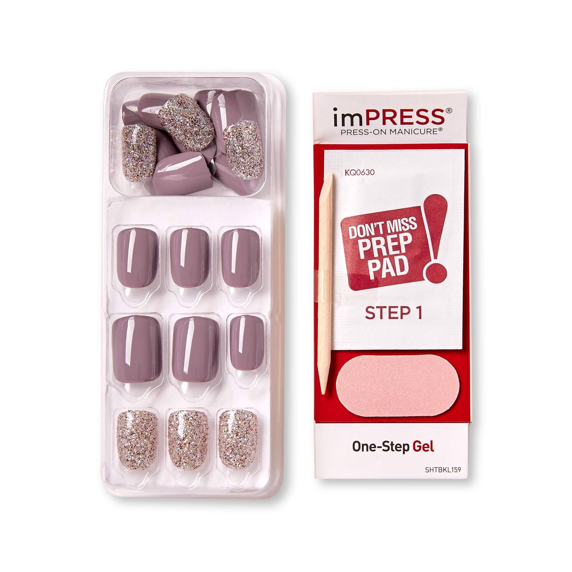 slide 4 of 9, imPRESS Press-On Manicure Press-On Nails - Flawless - 30ct, 30 ct