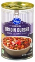 slide 1 of 1, Kroger Chunky Sirloin Burger Soup, 18.6 oz