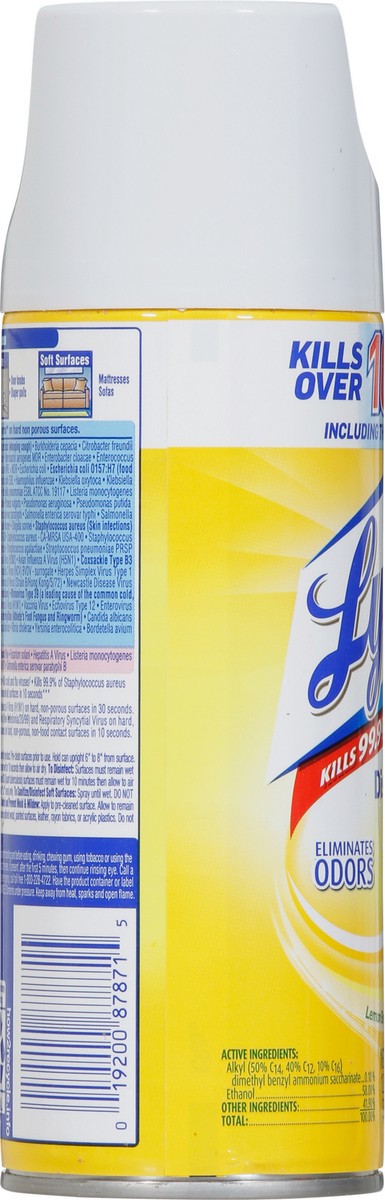 slide 2 of 13, Lysol Brand III Lemon Breeze Scent Disinfectant Spray 12.5 oz, 12.50 oz