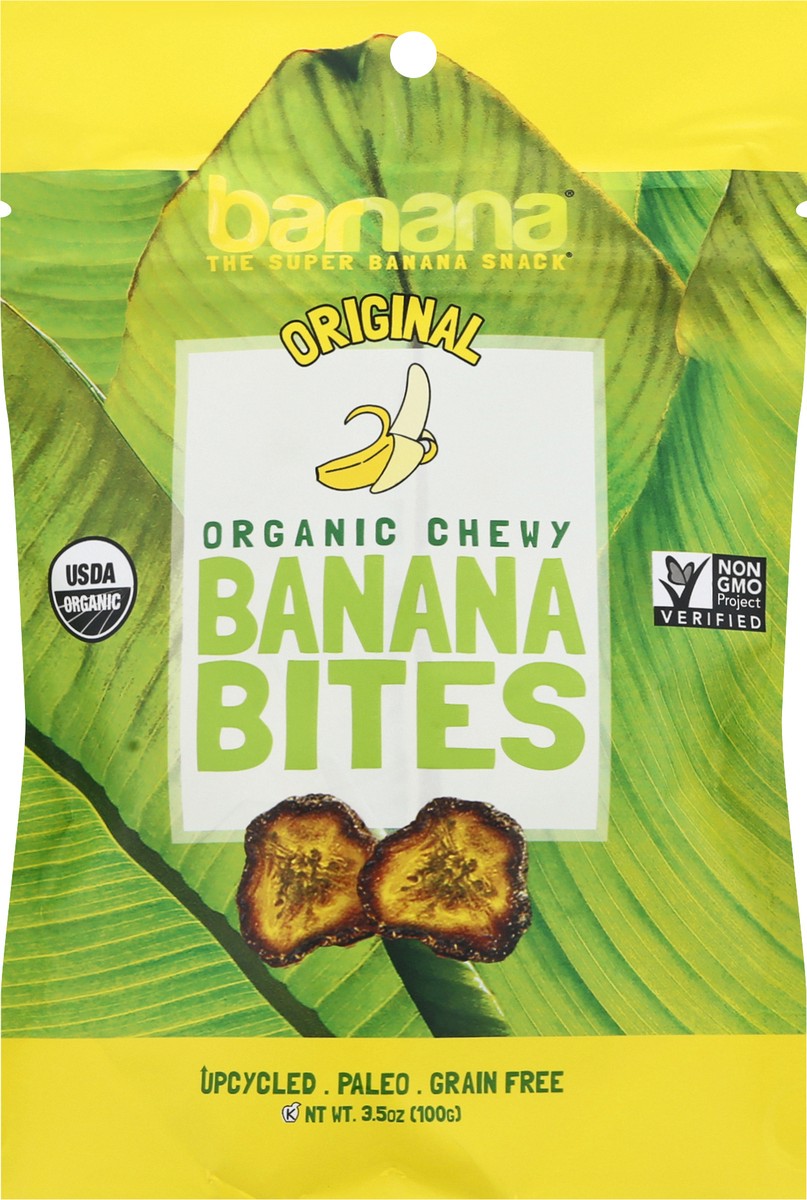 slide 7 of 9, Barnana, Organic Original Chewy Banana Bites, 3.5 oz