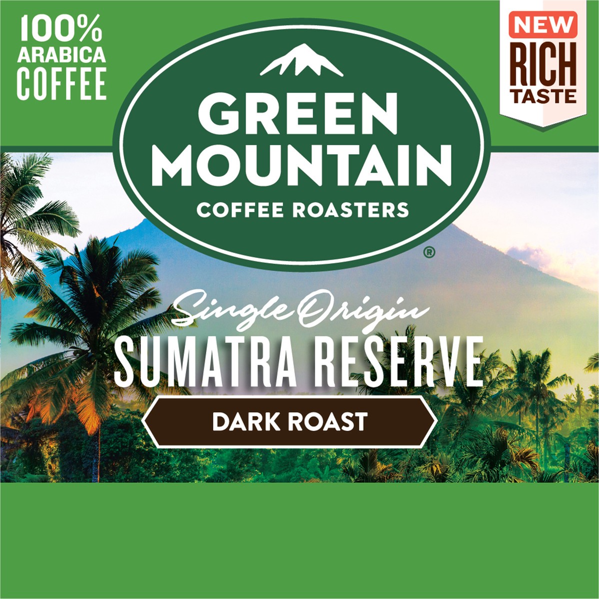 slide 4 of 11, Green Mountain Coffee Roasters Sumatra Reserve Keurig Single-Serve K-Cup pods, Dark Roast Coffee, 12 ct