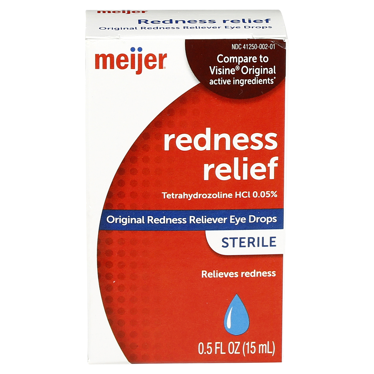 slide 1 of 13, Meijer Sterile Eye Drops, Original, 0.5 oz