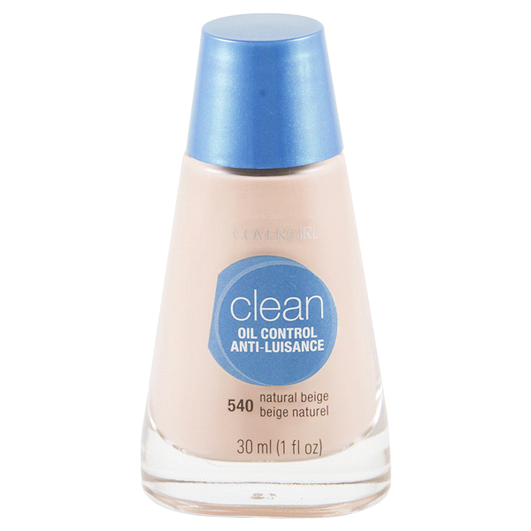 slide 1 of 2, Covergirl Clean Matte Liquid Foundation, Natural Beige, 1 ct