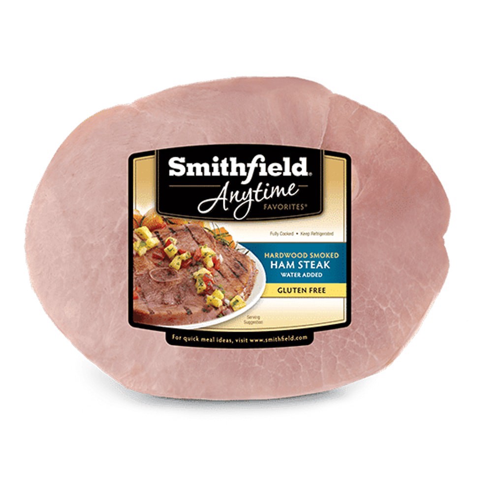 slide 1 of 1, Cook's Fully Cooked Bone-In Shank Portion Hickory Smoked Ham, per lb