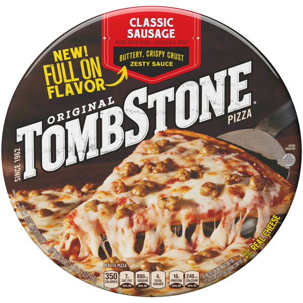 slide 1 of 1, Tombstone Original Pizza Classic Sausage, 22.1 oz