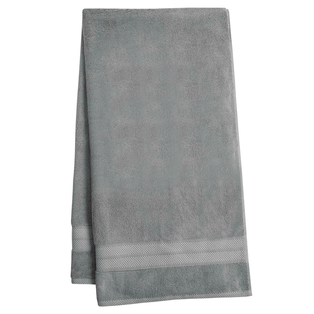 slide 1 of 1, Modavari Turkish Bath Sheet - Light Gray, 1 ct