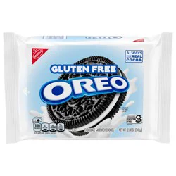 Oreo Gluten Free Chocolate Sandwich Cookies - 12.08oz
