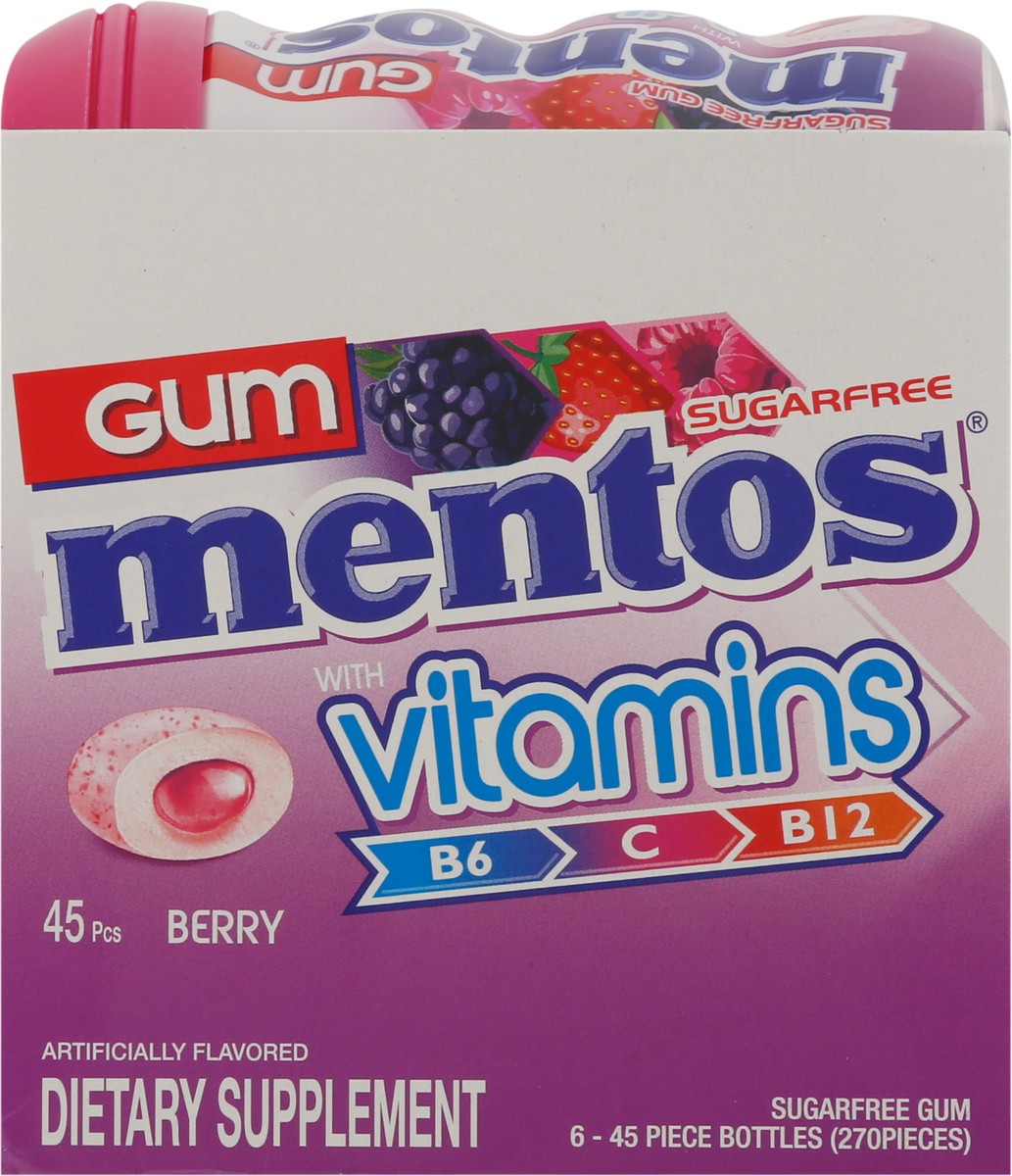slide 8 of 9, Mentos Gum with Vitamins, 45 ct
