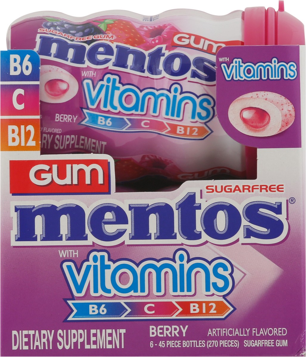 slide 5 of 9, Mentos Gum with Vitamins, 45 ct