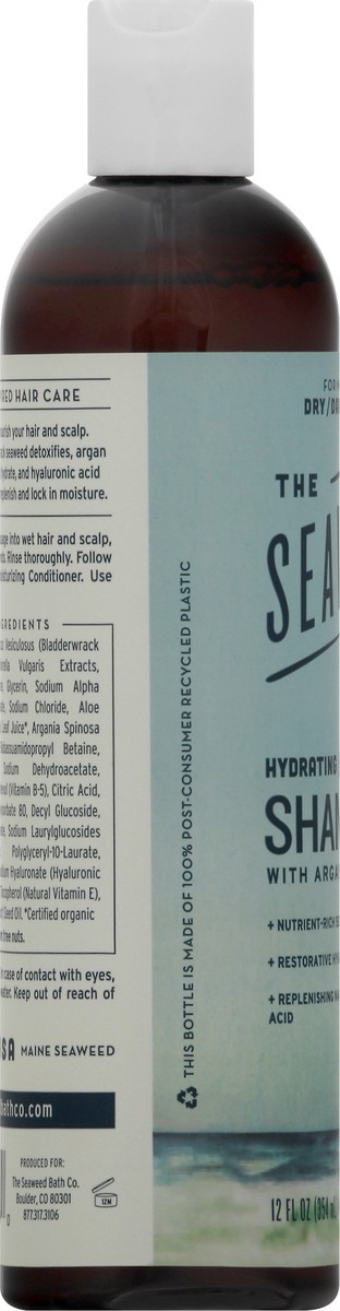 slide 7 of 9, The Seaweed Bath Co. Natural Moisturizing Unscented Argan Shampoo, 12 fl oz