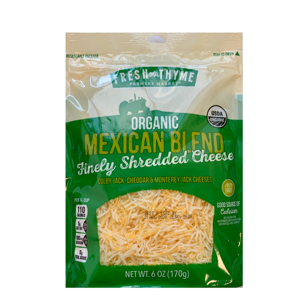 slide 1 of 1, Fresh Thyme Organic Shred Mexican, 1 ct
