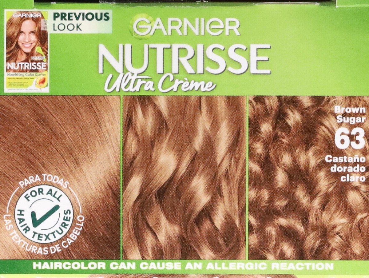 slide 11 of 11, Garnier Nourishing Permanent Hair Color Creme - 63 Light Golden Brown, 1.0 ct