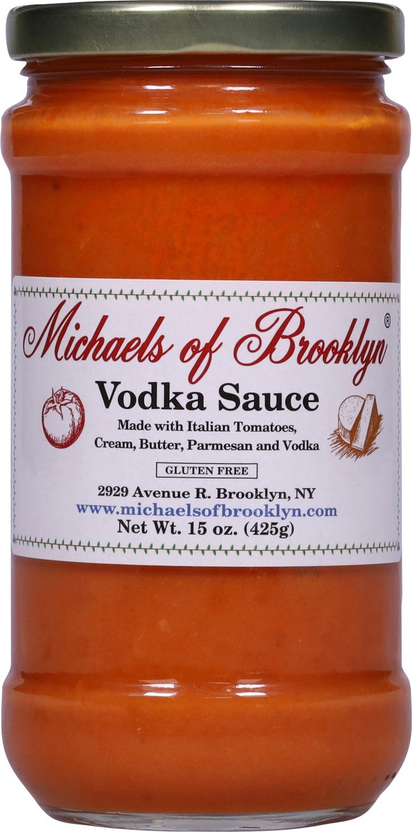 slide 9 of 13, Michael's of Brooklyn Vodka Sauce 15 oz, 15 oz