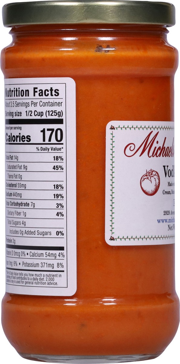 slide 7 of 13, Michael's of Brooklyn Vodka Sauce 15 oz, 15 oz