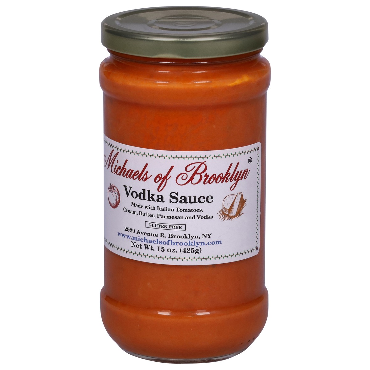 slide 10 of 13, Michael's of Brooklyn Vodka Sauce 15 oz, 15 oz