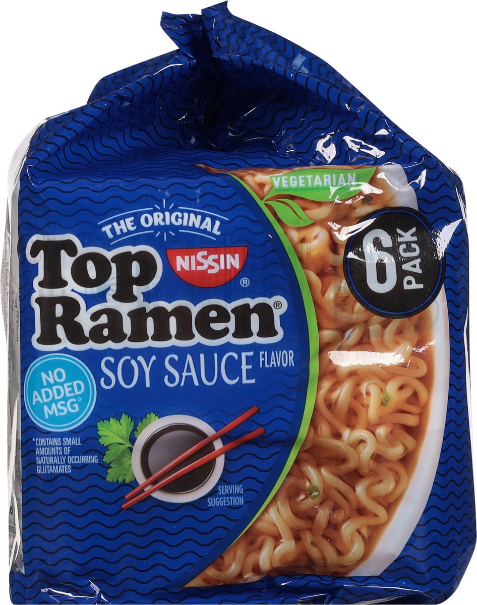 slide 3 of 9, Nissin Oriental Top Ramen Soup, 6 ct