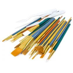 Artists Loft Super Value 25 Piece Brush Set By Artist's Loft Necessities