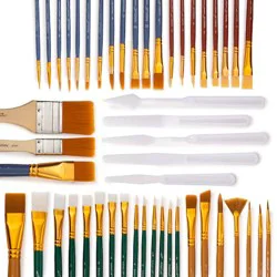 Artists Loft Super Value 50 Piece Brush Set By Artist's Loft Necessities