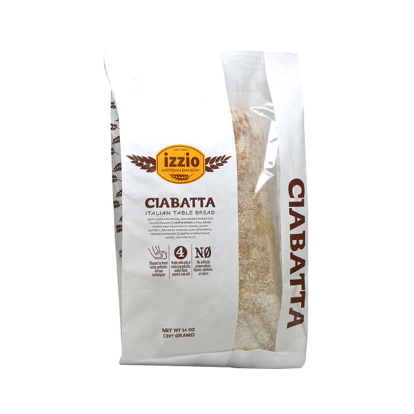slide 1 of 3, Izzio Ciabatta Bread, 14 oz