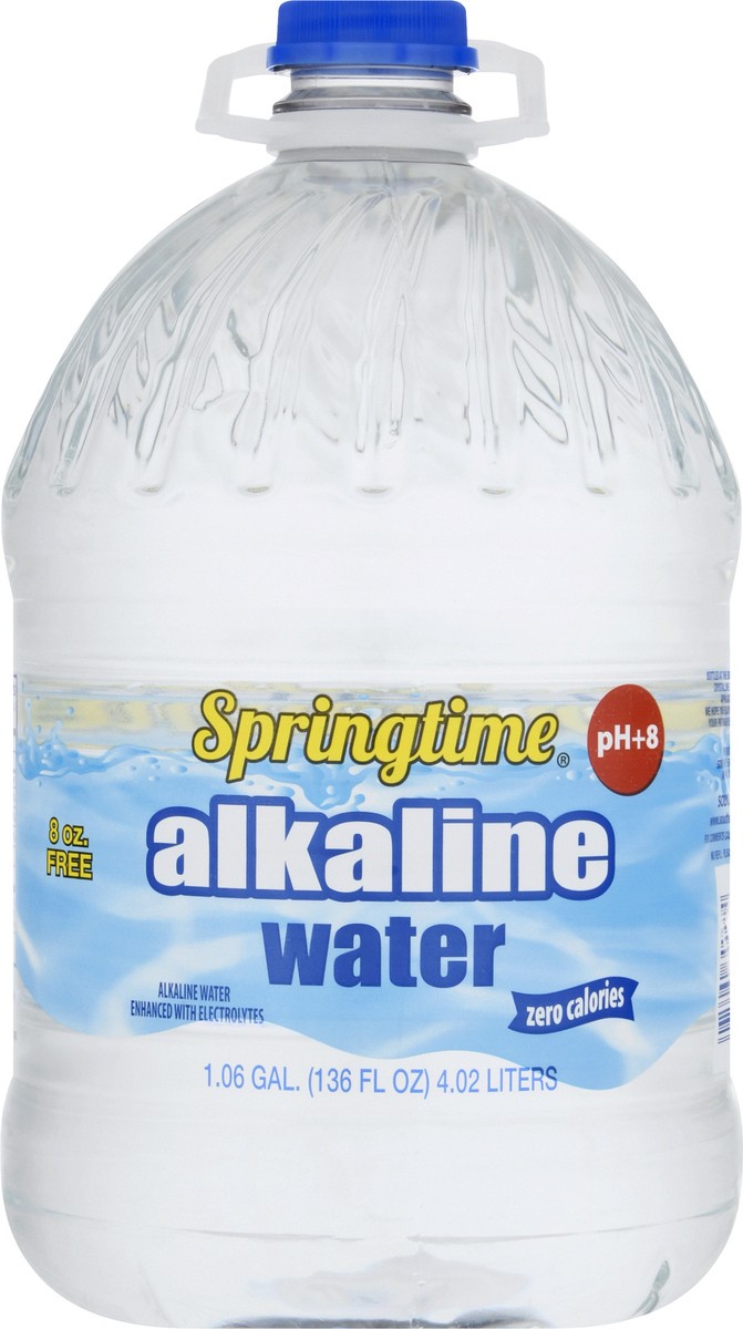 slide 2 of 12, Springtime pH +8 Alkaline Water - 1.06 gal, 1.06 gal