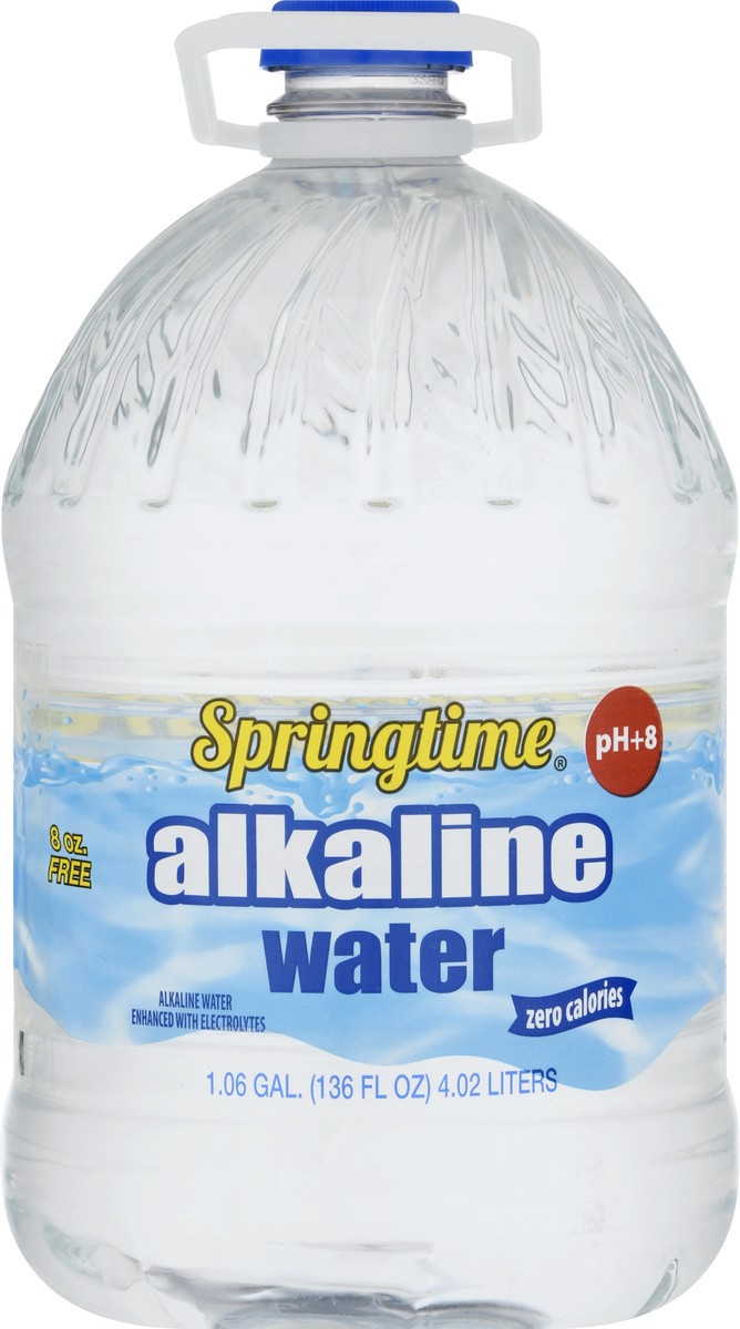 slide 8 of 12, Springtime pH +8 Alkaline Water - 1.06 gal, 1.06 gal