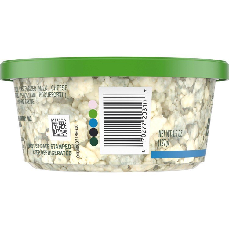 slide 27 of 47, Athenos Crumbled Blue Cheese, 4.5 oz Tub, 4.5 oz