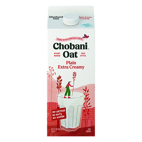 slide 1 of 1, Chobani Oat Extra Creamy, 52 fl oz