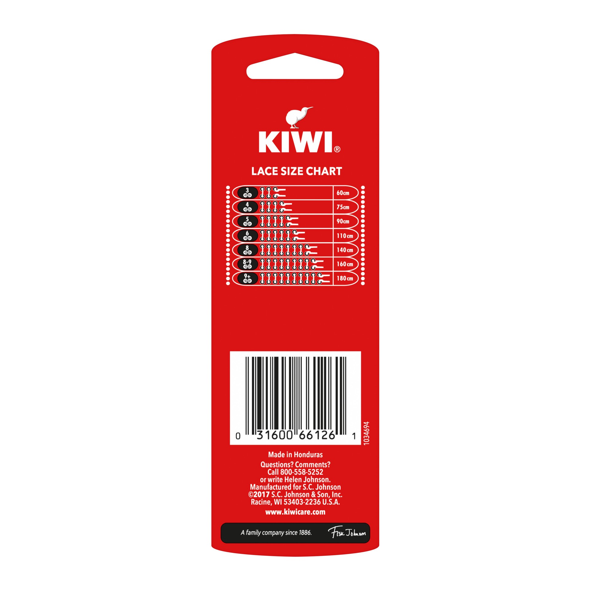 slide 3 of 4, Kiwi Casual Laces Brown 30 In, 1 ct