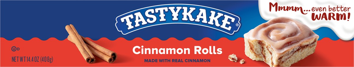 slide 7 of 11, Tastykake Cinnamon Rolls, 6 ct