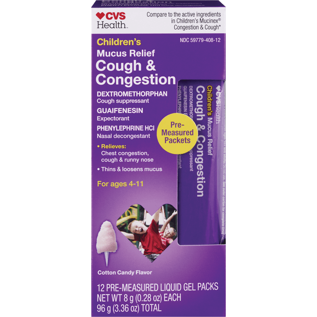 slide 1 of 1, CVS Children's Congestion & Cough, 1 ct