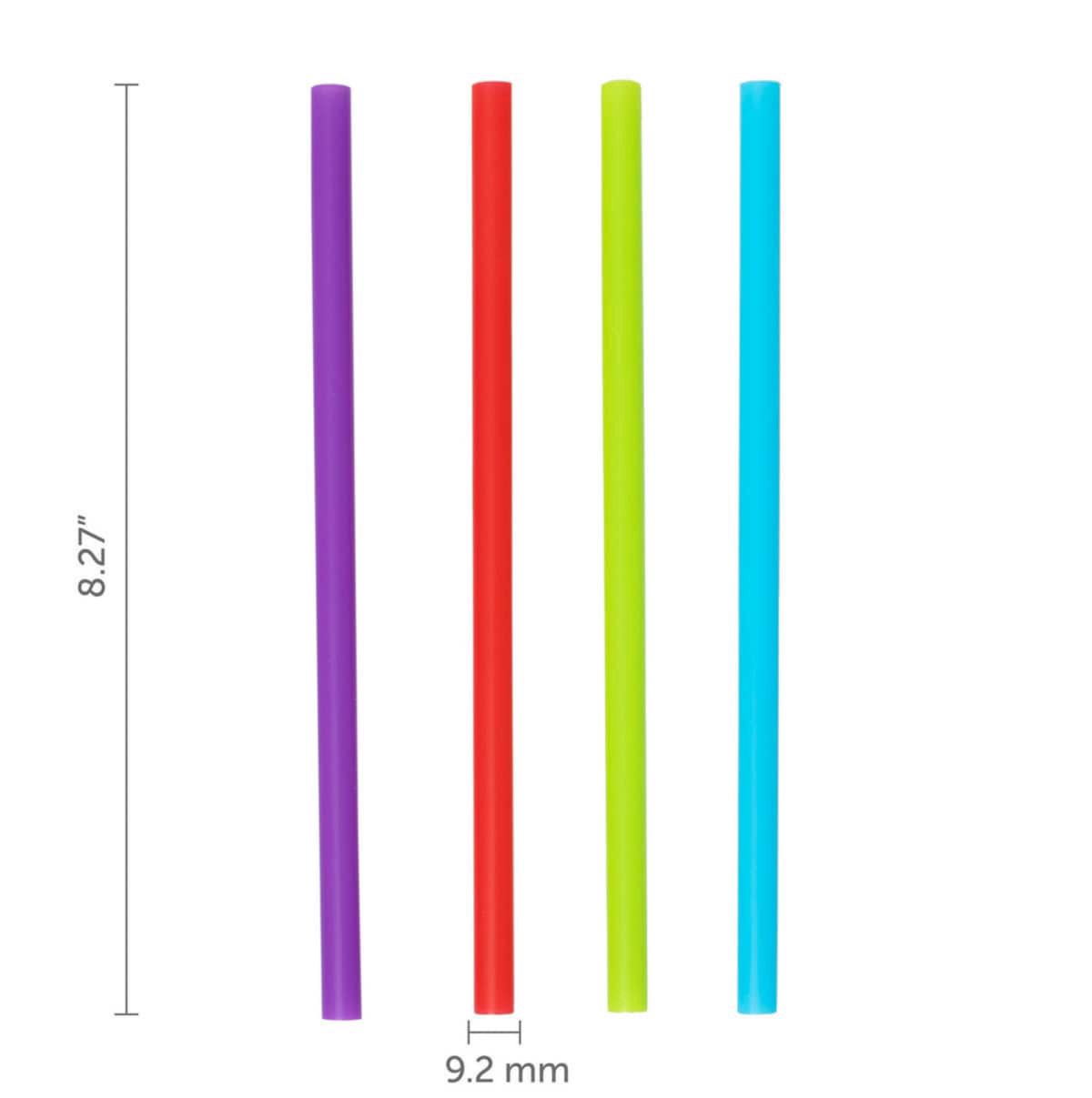 slide 5 of 21, Kolorae Milk Shake Straws, 50 ct