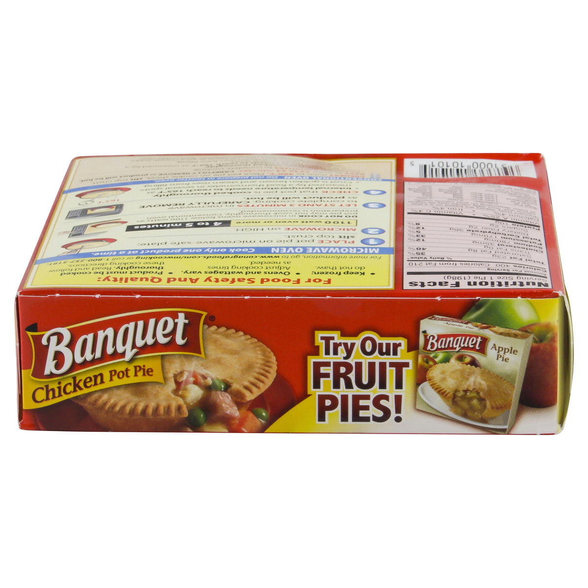 Banquet Frozen Microwaveable Chicken Pot Pie 7 oz Shipt