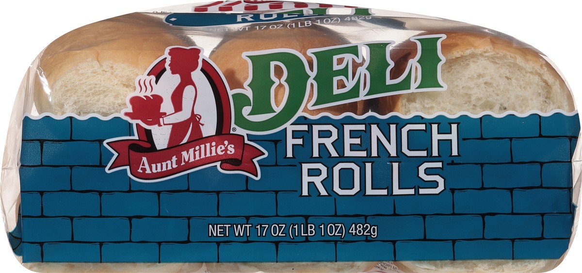 slide 6 of 13, Aunt Millie's French Rolls, 6 ct; 21 oz