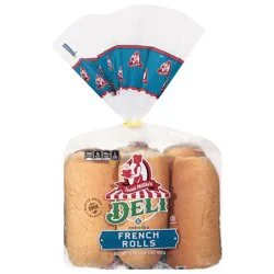 Aunt Millie''s Deli French Rolls 6 ea