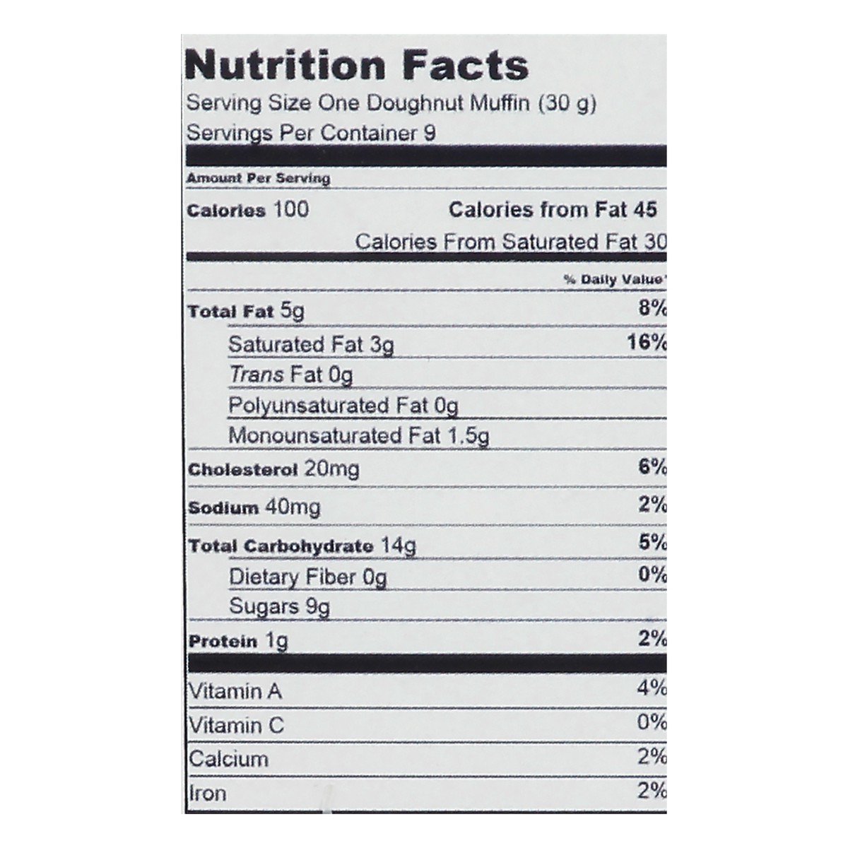slide 3 of 12, BisouSweet Cinnamon Doughnut Muffins 9 oz, 9 oz