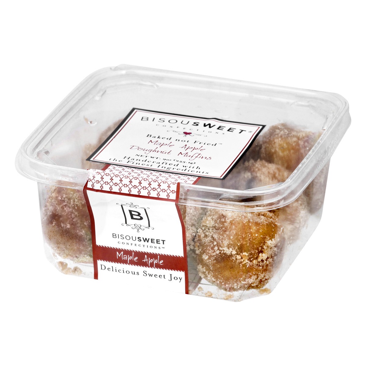 slide 12 of 12, BisouSweet Cinnamon Doughnut Muffins 9 oz, 9 oz