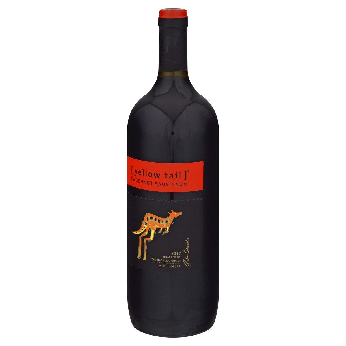 slide 4 of 9, [yellow tail] Australia Cabernet Sauvignon 1.5 liters, 1.5 l