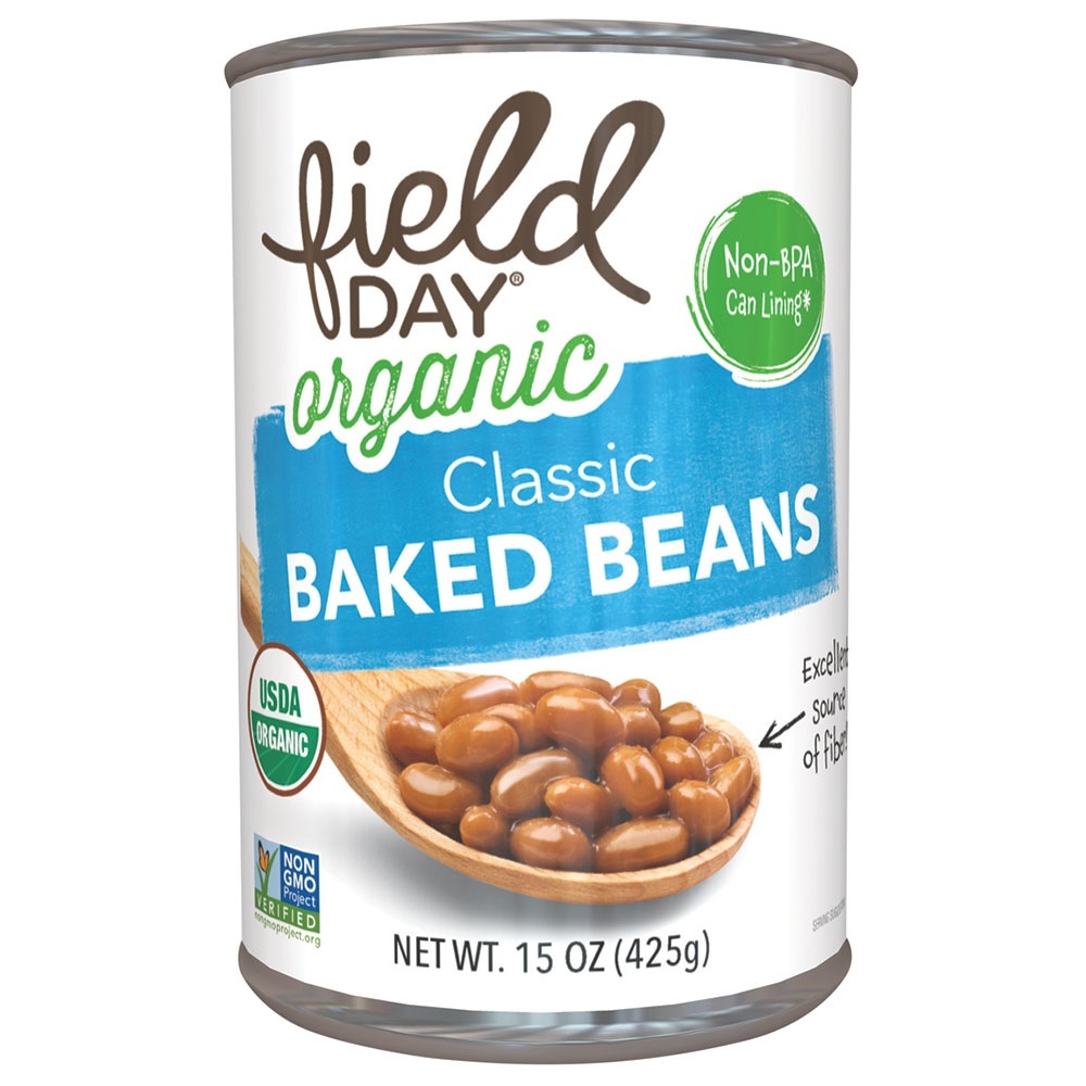 slide 1 of 1, Field Day Organic Classic Baked Beans, 15 oz