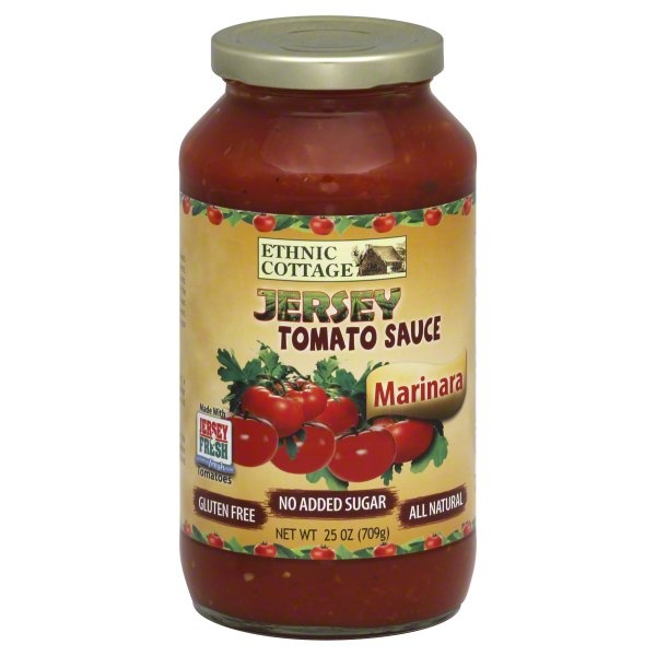 slide 1 of 1, Ethnic Cottage Marinara Jersey Tomato Sauce 25 oz, 25 oz