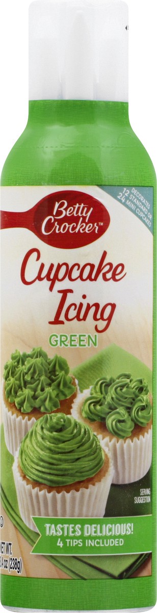 slide 6 of 9, Betty Crocker Meadow Green Cupcake Icing, 8.4 oz