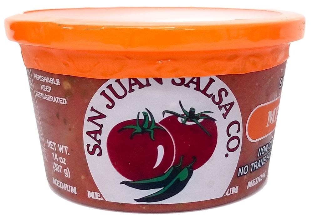 slide 1 of 1, San Juan Medium Salsa, 14 oz