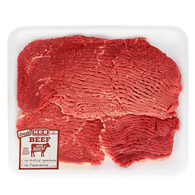 slide 1 of 1, USDA Select Tenderized Round Steak, per lb