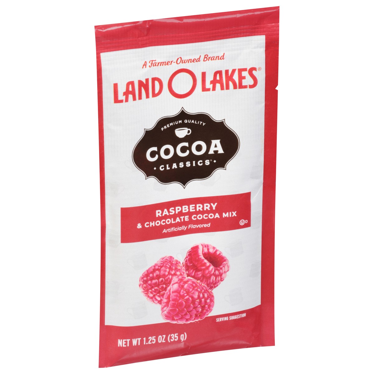 slide 2 of 9, Land O'Lakes Land O' Lakes Choc Raspberry Hot Cocoa Mix, 1.25 oz