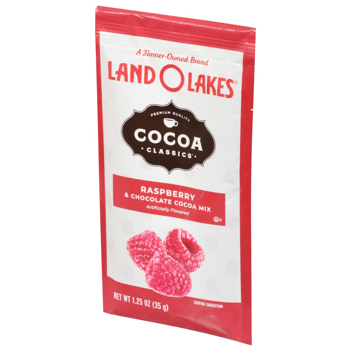 slide 3 of 9, Land O'Lakes Land O' Lakes Choc Raspberry Hot Cocoa Mix, 1.25 oz