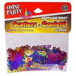 Omni Party Happy Birthday Scatterz