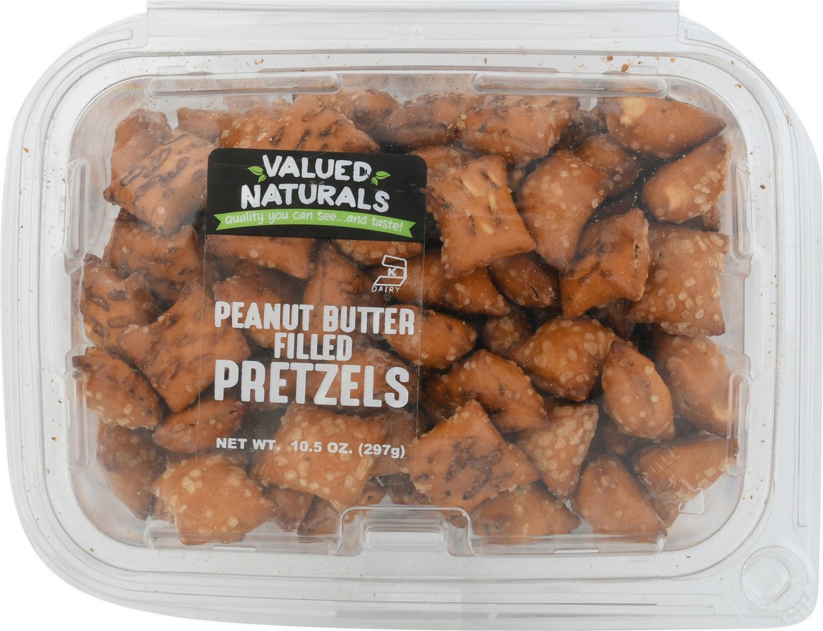 slide 5 of 14, Valued Naturals Peanut Butter Filled Pretzels - 10.5 oz, 10.5 oz