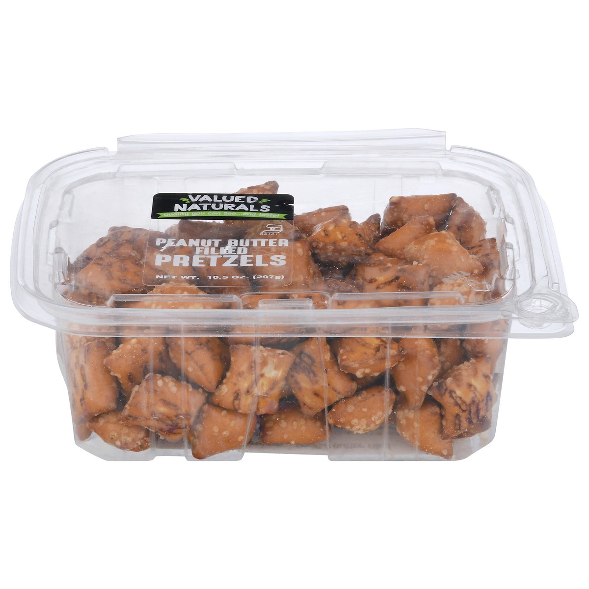 slide 10 of 14, Valued Naturals Peanut Butter Filled Pretzels - 10.5 oz, 10.5 oz