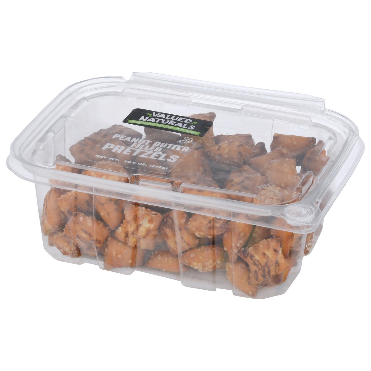 slide 11 of 14, Valued Naturals Peanut Butter Filled Pretzels - 10.5 oz, 10.5 oz