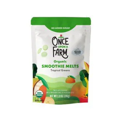 Once Upon a Farm Organic Smoothie Melts, Tropical Greens - 1 oz